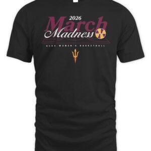 Arizona State NCAA Women's Basketball March Madness 2026 Hoodie
