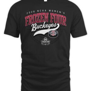 Ohio State Buckeyes National Collegiate Women's Ice Hockey Frozen Four Championship T Shirt