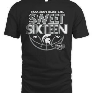 Michigan State Spartans 2026 NCAA Men's Basketball Sweet Sixteen Hoodie