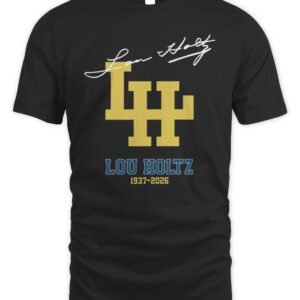 Lou Holtz Memorial Tribute Shirt 2026 Rest In Peace Coach Legend T-Shirt Hoodie