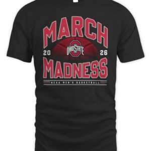 Ohio State Buckeyes NCAA Men's Basketball March Madness 2026 Hoodie