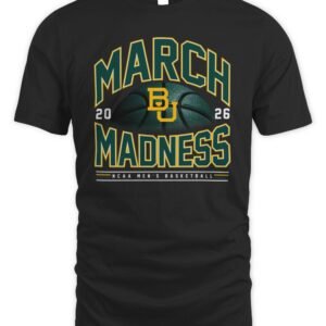 Baylor Bears NCAA Men's Basketball March Madness 2026 Hoodie