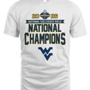 West Virginia Mountaineers 2026 NCAA Rifle National Champions T-Shirt Hoodie