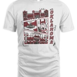 Oklahoma Campus Landmarks T Shirt Hoodie