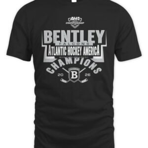 Bentley Falcons 2026 Atlantic Hockey America Champions T Shirt