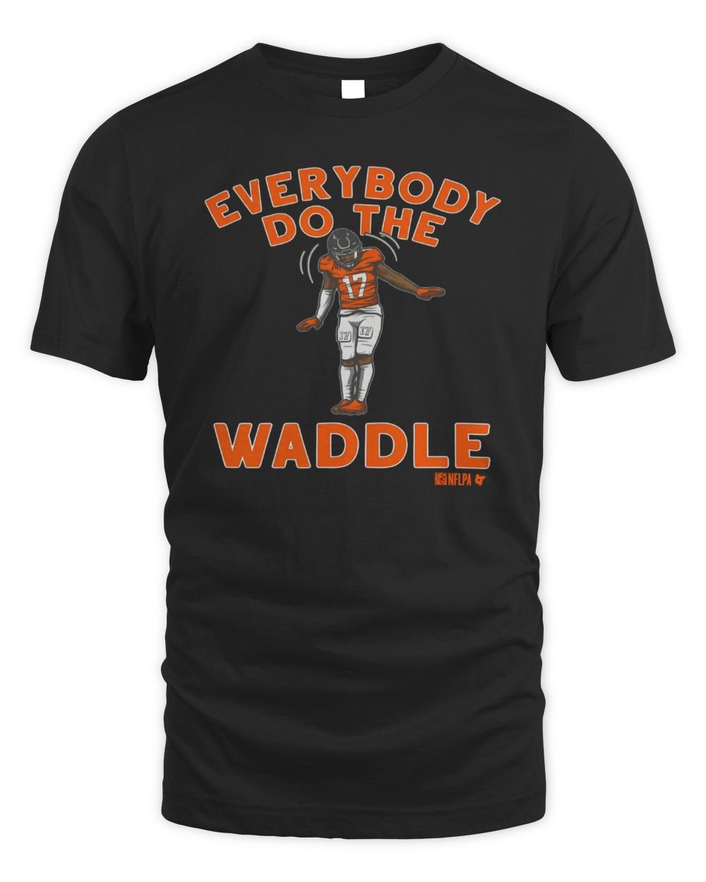 Jaylen Waddle Denver Everybody do the Waddle T Shirt