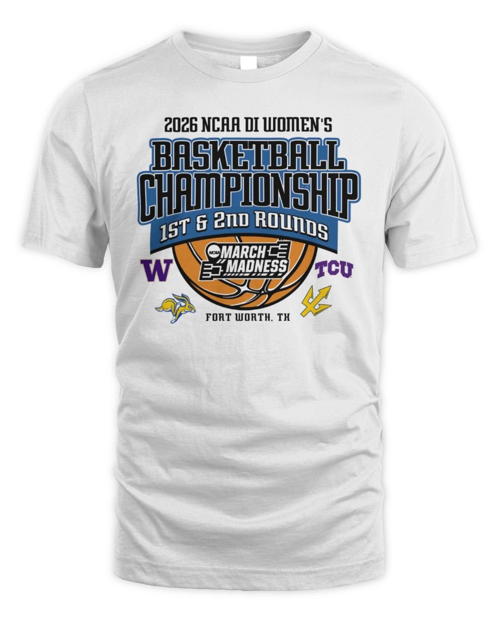 NCAA DI Women's Basketball 1st/2nd Rounds Fort Worth, TX Champion T Shirt
