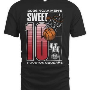 Houston Cougars 2026 NCAA March Madness Sweet 16 Bound T Shirt
