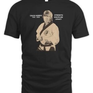 Chuck Norris WWE Remembers 1940-2026 T-Shirt Hoodie