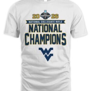 West Virginia Mountaineers 2026 NCAA Rifle National Champions T-Shirt