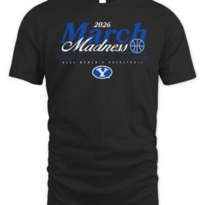 BYU NCAA Women's Basketball March Madness 2026 T-Shirt