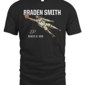 Braden Smith Diving Assist Purdue Boilermakers Hoodie
