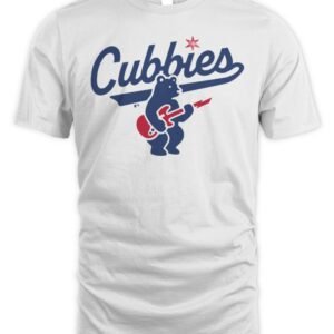 MLB Chicago Cubs Electric Bear T-Shirt Hoodie