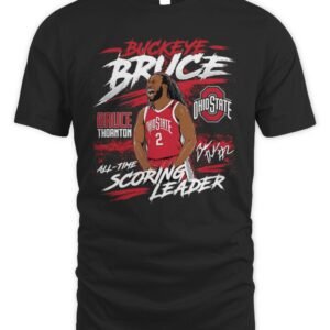 Ohio State Basketball Bruce Thornton All-Time Leading Scorer T-Shirt