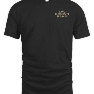 Zac Brown Band Merch Zac Brown Band Sphere Skull T Shirt