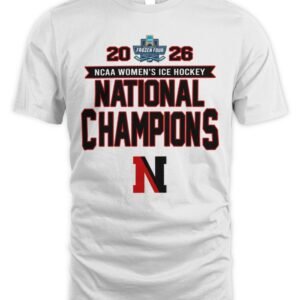 Northeastern Huskies 2026 NCAA Frozen Four Women's Ice Hockey National Champions T-Shirt