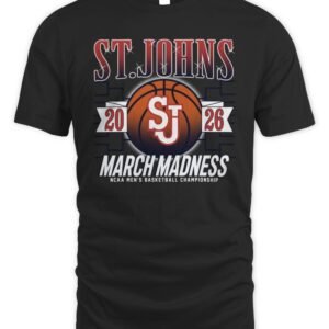 St Johns Red Storm MBB 2026 March Madness T Shirt