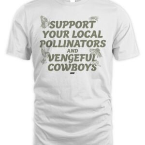 Hangman Adam Page Support Your Local Pollinators Hoodie