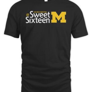 Michigan Wolverines 2026 NCAA March Madness Sweet 16 Bound T Shirt