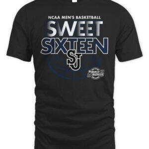 St John’s Red Storm Men’s Basketball 2026 Sweet Sixteen T Shirt