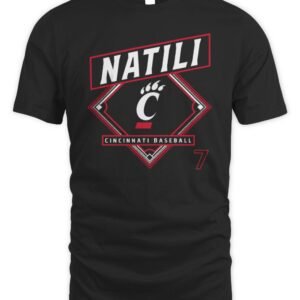 Jack Natili Cincinnati Bearcats Baseball T Shirt Hoodie