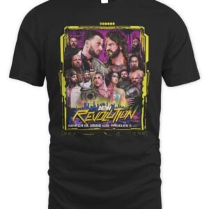 AEW Revolution 2026 Poster Hoodie