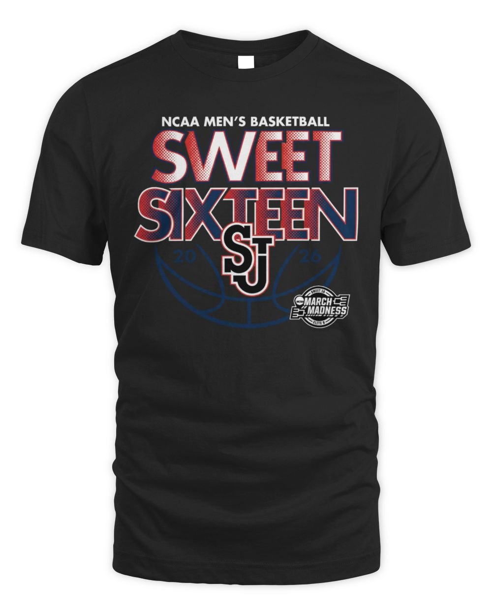 St John's Red Storm 2026 Men's Basketball Sweet Sixteen T Shirt