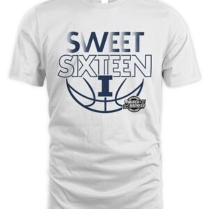 Illinois Fighting Illini 2026 NCAA Men's Basketball Sweet Sixteen T Shirt