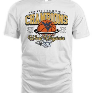 West Virginia Women's Big 12 Champions 2026 T Shirt Hoodie
