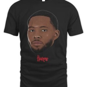 Jared Garcia Nebraska Cornhuskers Big Head T Shirt