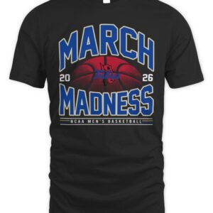 Tulsa Golden Hurricane NCAA Men's Basketball March Madness 2026 T-Shirt