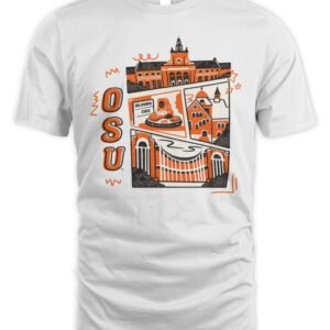 OSU Campus Landmarks T Shirt Hoodie