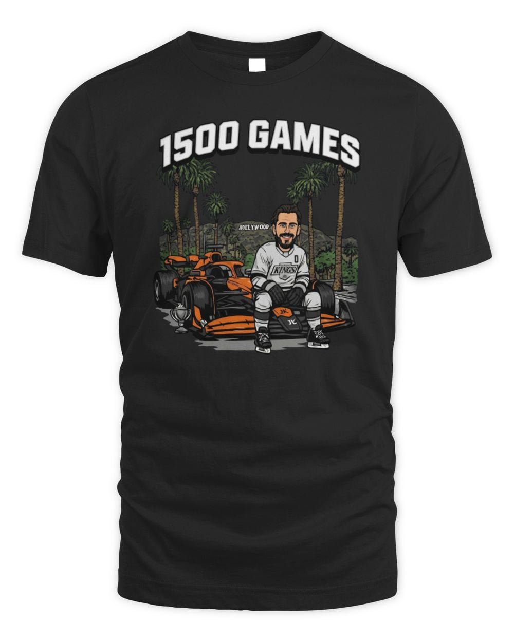 Los Angeles Kings Congrats Kopitar 1500 Games 2026 T Shirt Hoodie