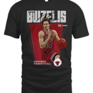 Chicago Bulls Matas Buzelis Shirt Hoodie