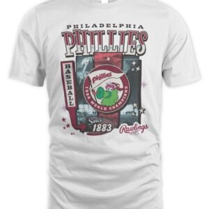 Philadelphia Phillies Cooperstown Rawlings Poster '47 Foundation Hoodie