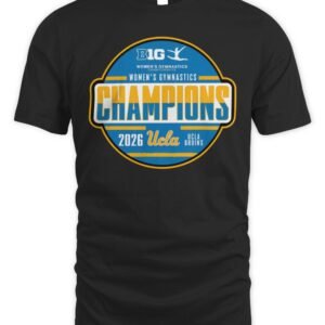 UCLA Bruins 2026 Big Ten Women's Gymnastics Tournament Champions Hoodie