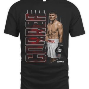 Cesar Correa Zuffa Boxing Vertical Name T Shirt Hoodie