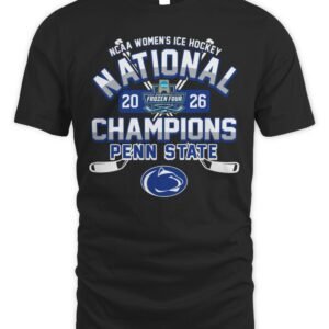 Penn State Nittany Lions 2025 Women's Hockey Champions T-Shirt Hoodie