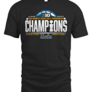 UCLA Bruins 2026 Big Ten Women's Basketball Tournament Champions Locker Room T-Shirt Hoodie