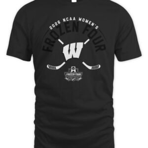 Wisconsin Women's Hockey 2026 Frozen Four T Shirt