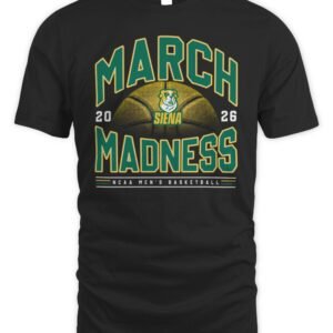Siena Saints NCAA Men's Basketball March Madness 2026 Hoodie
