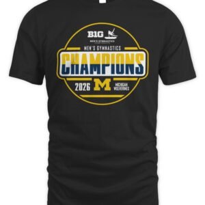 Michigan Wolverines Big Ten Gymnastics Champions Shirt Hoodie