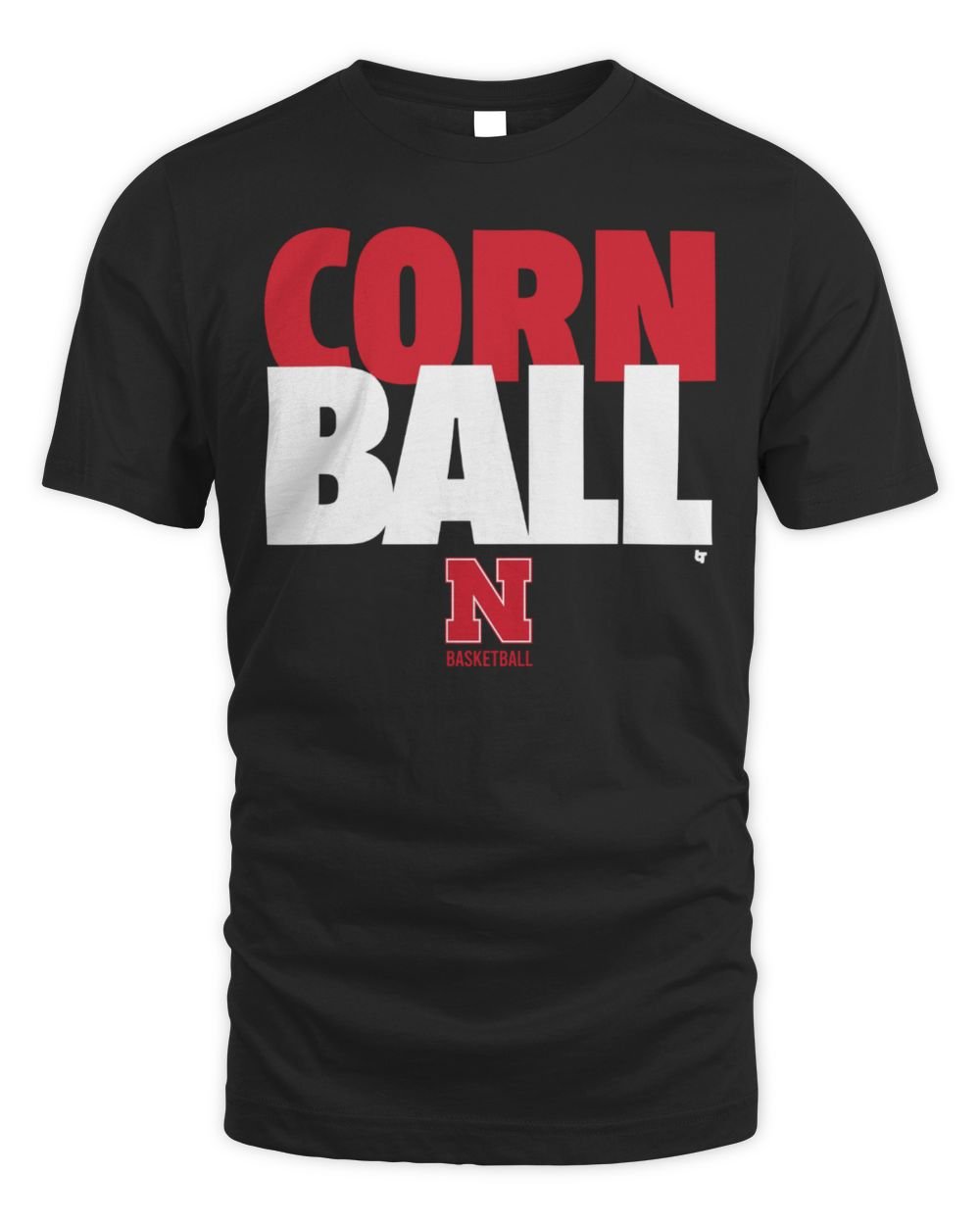Nebraska Basketball Corn Ball T Shirt