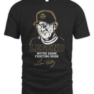Lou Holtz Notre Dame Football Legend Fighting Irish Shirt Hoodie