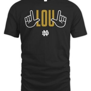 Lou Holtz 1937 2026 Notre Dame Signature T Shirt Hoodie