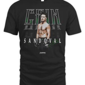 Cain Sandoval Zuffa Boxing Name Repeat T Shirt