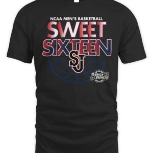 St John's Red Storm 2026 Men's Basketball Sweet Sixteen Hoodie